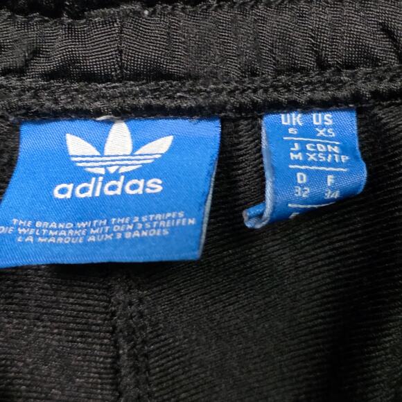 Adidas Originals SST Track Pants Men’s XS Black White Three‑Stripe - Picture 3 of 7